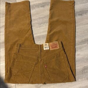 Levi's Strauss Corduroy ribcage ankle pants